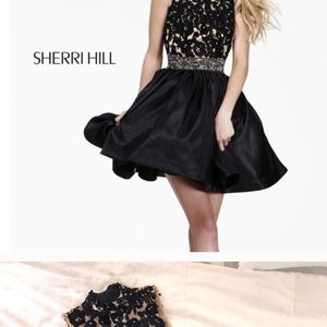 Sherri Hill fancy cocktail dress